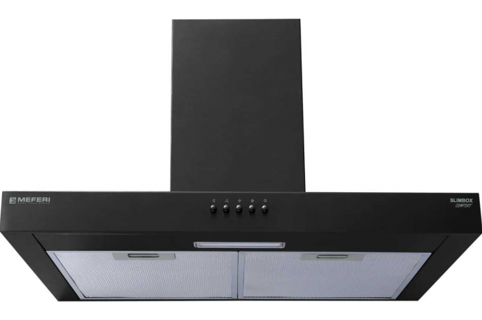 Вытяжка пристенная Meferi SLIMBOX60BK LIGHT
