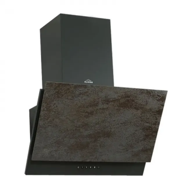 Кухонная вытяжка Elikor_ Рубин Ceramics S4 90П-700-Э4Д антрацит/бронзовый травертин 330.0650.871