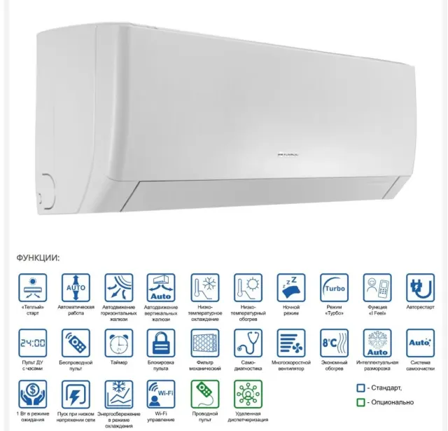 Настенная сплит-система Gree Pular Eco GWH09AGAXA-K6DNA4D