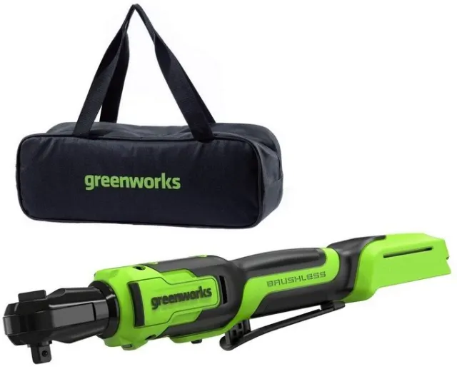 Гайковерт-трещотка аккумуляторная GreenWorks GD24RW 3804007CUA