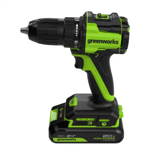 Дрель-шуруповерт GreenWorks DD345 3708307CUC