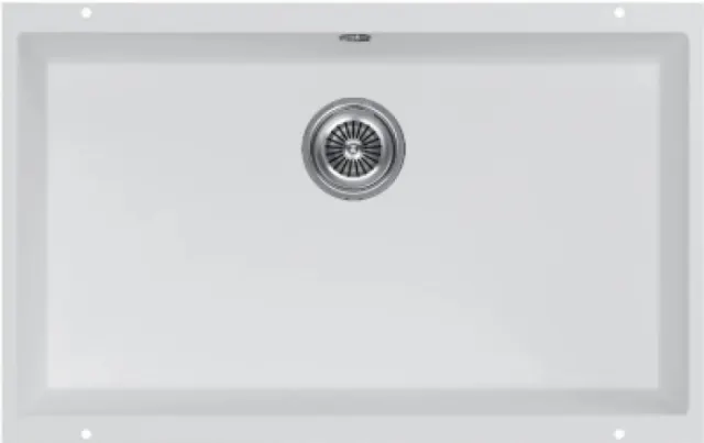 Мойка KUCHENSTERN UNDER 80 103WH10 белый