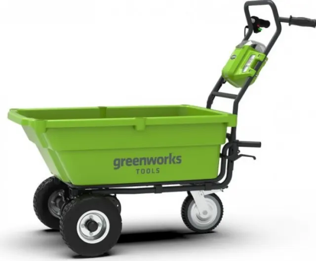 Садовая тележка аккумуляторная GreenWorks G40GCK4 7400007UB