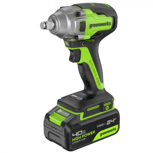 Гайковерт ударный GreenWorks GD24IW400 3802907CUB