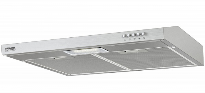 Вытяжка под шкаф Krona Jessica slim 500 inox push button