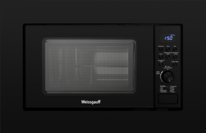 Встраиваемая микроволновая печь Weissgauff Микроволновая печь HMT-620 B Grill 435130