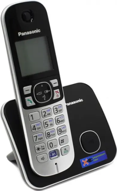 Радиотелефон PANASONIC KX-TG6811RUB черный