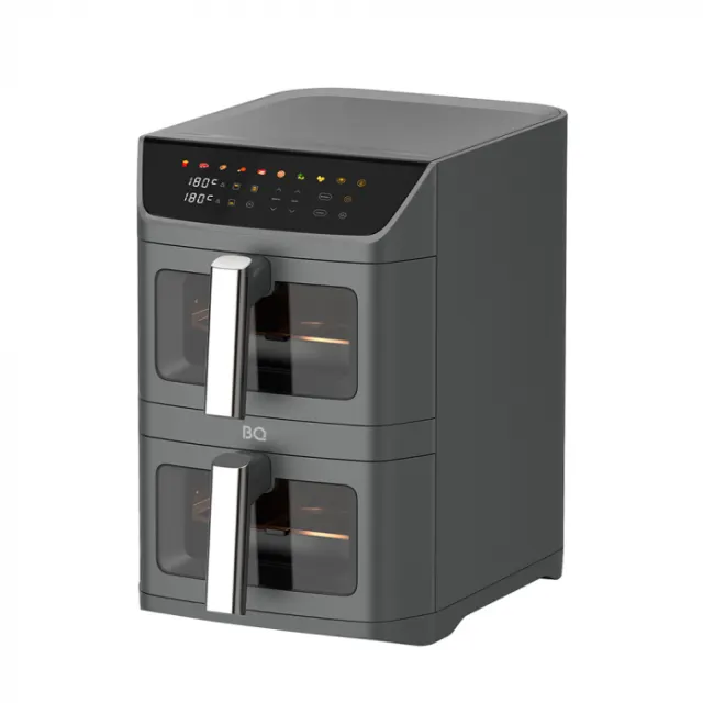 Аэрогриль BQ AF1212S Gray + Книга рецептов