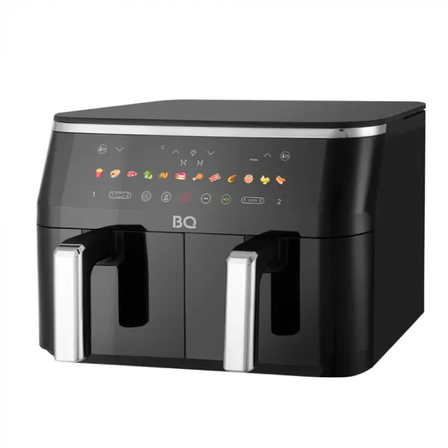 Аэрогриль BQ AF9012S Black + Книга рецептов