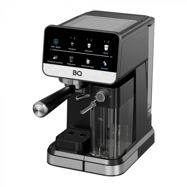 Кофеварка BQ ECM1088A Black-Steel