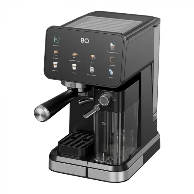 Кофеварка BQ ECM1089A Black-Steel
