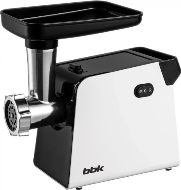 Мясорубка BBK MG2007 черный/белый