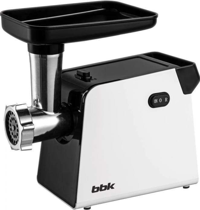 Мясорубка BBK MG2007 черный/белый