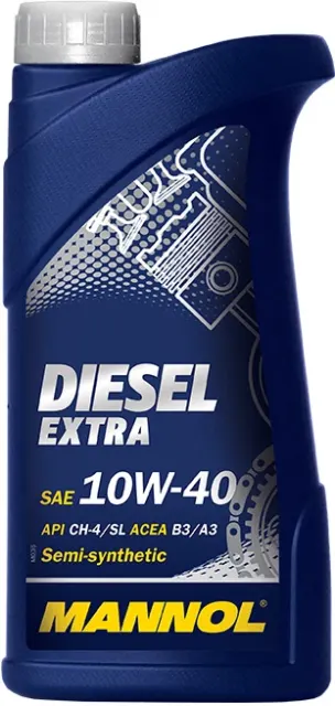 Масло моторное Mannol (SCT) diesel extra 10w40 (1л) ПолуСинтетика CH-4/SL