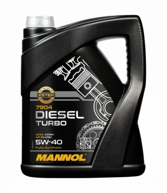 Масло моторное Mannol (SCT) diesel turbo 5w40 (5л) Синтетика CI-4/SL