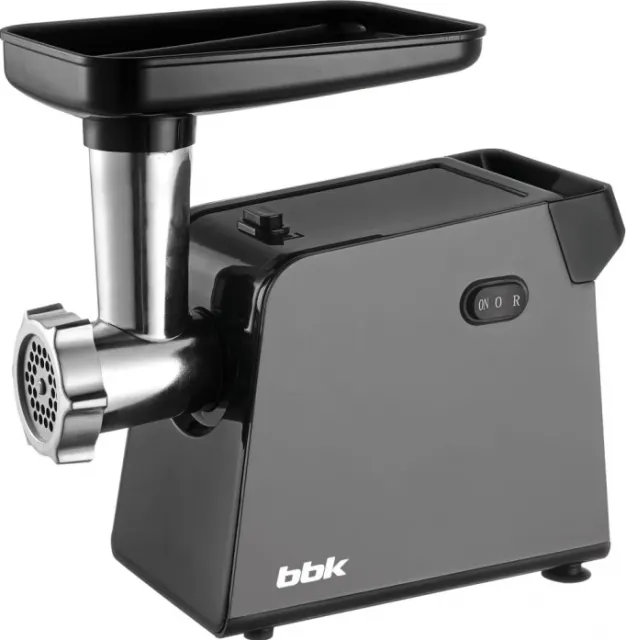 Мясорубка BBK MG2009 черный/серый