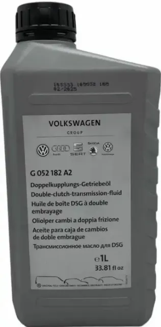 Масло трансмиссионное Vag DSG 1 л G 052 182 A2