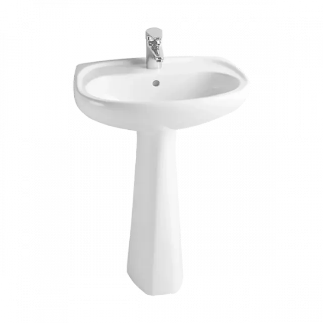 Раковина с пьедесталом Vitra Normus 55 9600B003-7650 белый
