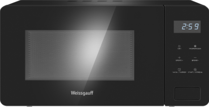 Микроволновая печь Weissgauff MWO-150 Black Glass 440556
