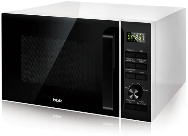 Микроволновая печь BBK 25MWS-970T/WB белый/черный