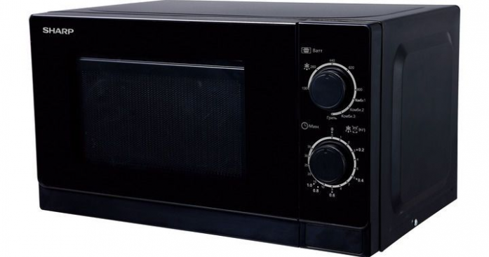 Микроволновая печь Sharp R-6000RK черный/черный