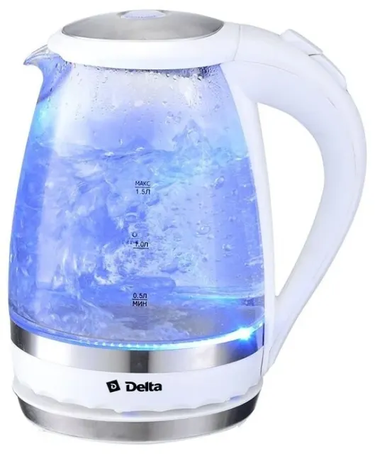 Чайник электрический Delta DL-1202 белый