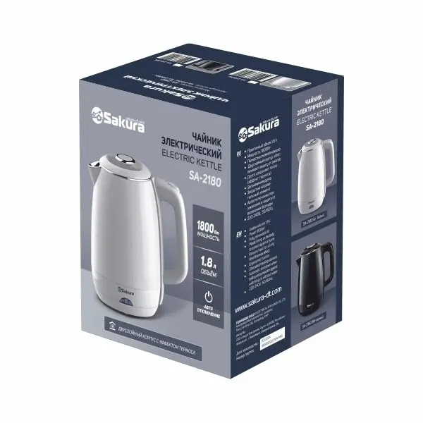 Чайник электрический Sakura SA-2180BK черный