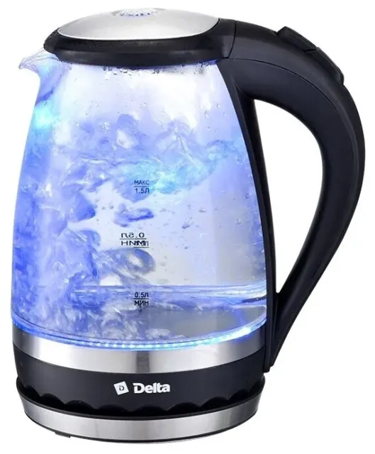 Чайник электрический Delta DL-1202 черный