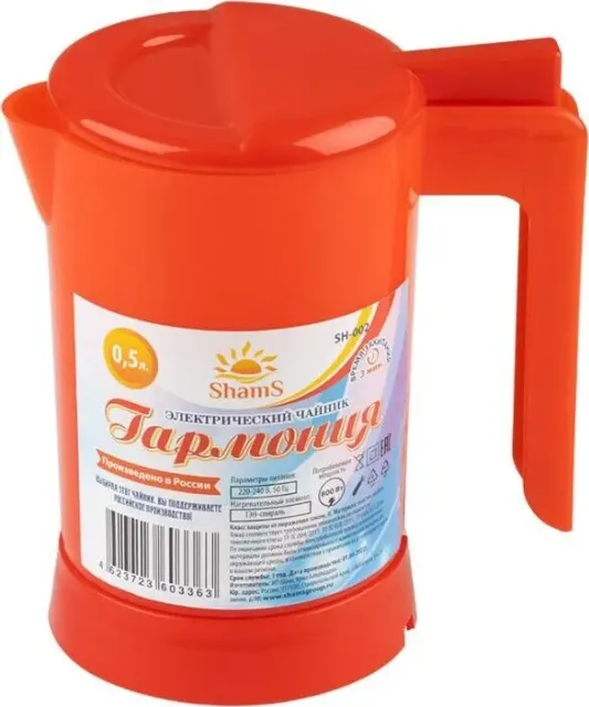 Чайник электрический Shams SH-002 красный (105478)