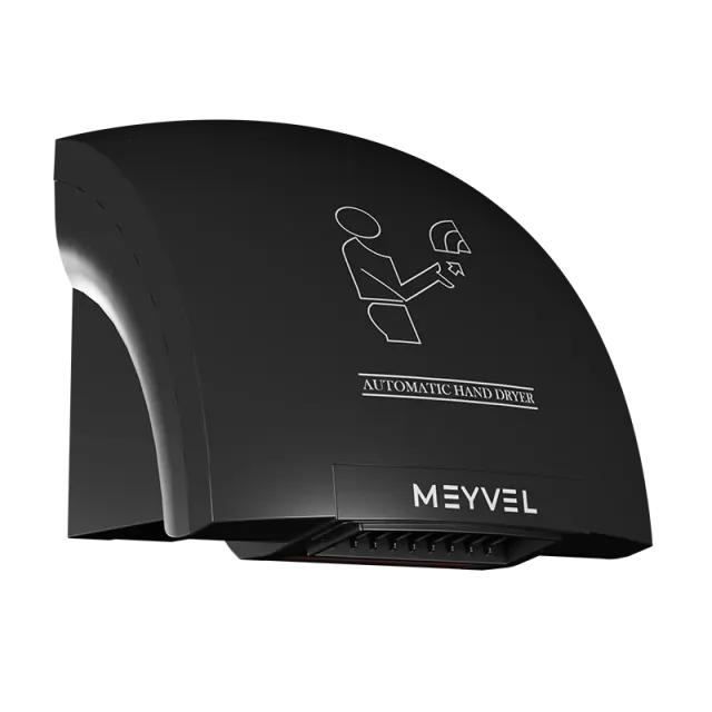 Сушилка для рук Meyvel MH1-1800P1(black)