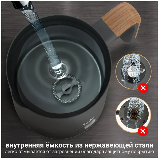 Капучинатор Tesler MF-240 grey