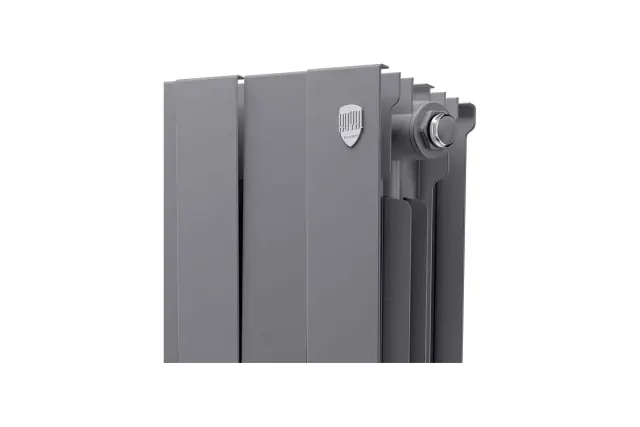 Радиатор отопления Royal Thermo PianoForte 500 Серебристый - 6 секц.