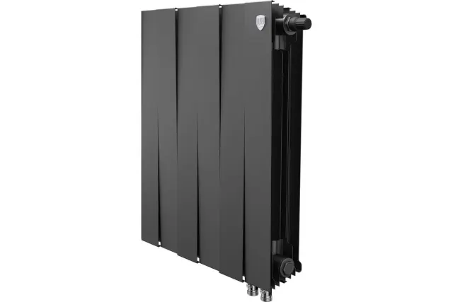 Радиатор отопления Royal Thermo PianoForte 500 Черный VR80 - 6 секц.