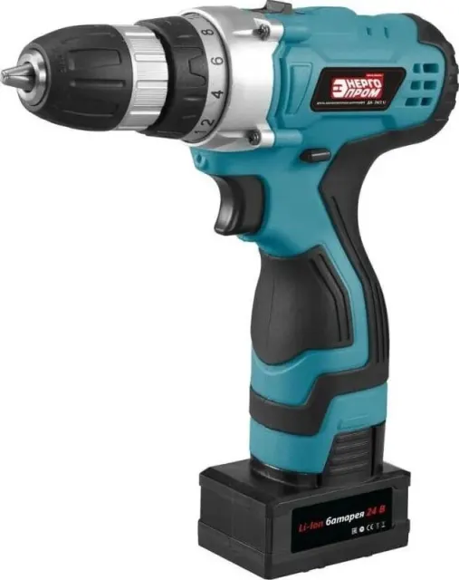 Дрель-шуруповерт Энергопром HOME MASTER ДА-24/2 LI (00-00016419)