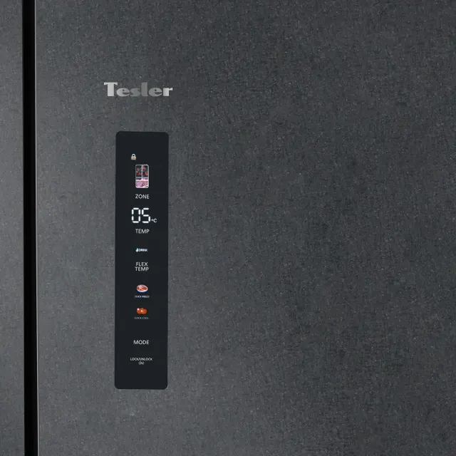 Холодильник Tesler RCD-547BI Sparkling Grey