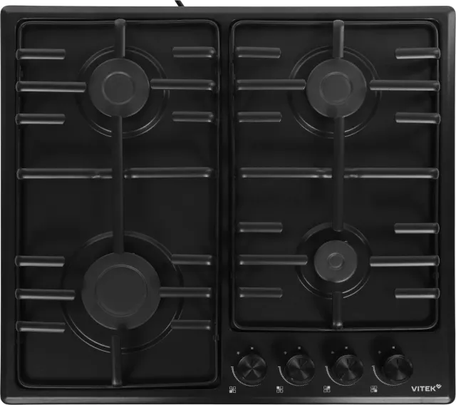 Встраиваемая газовая варочная панель Vitek VGH 6410 MBK