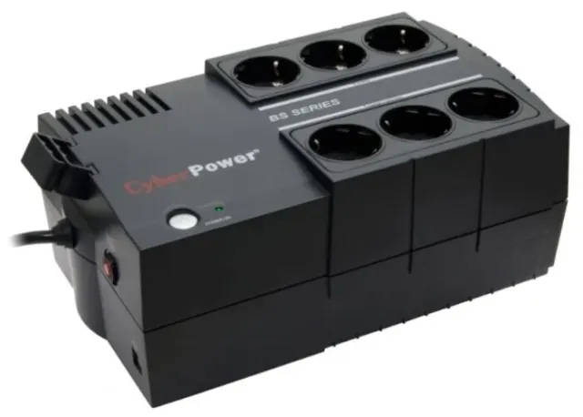 Источник бесперебойного питания CyberPower BS650E (4+4 Euro)