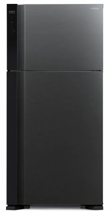 Холодильник Hitachi R-V660PUC7-1 BBK черный бриллиант