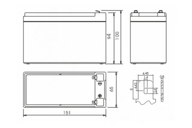 Батарея для ИБП Powerman CA-1290