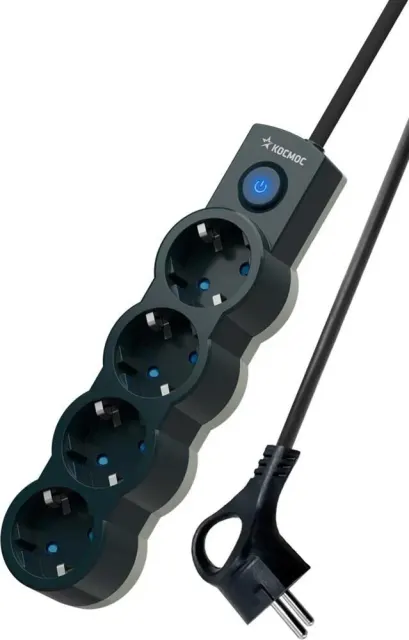 Сетевой фильтр Космос YKsm1.5m-4g-Z-V10A-B