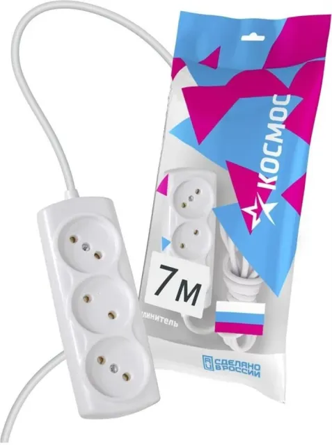 Сетевой фильтр Космос YKSM7M-3G(6A)S