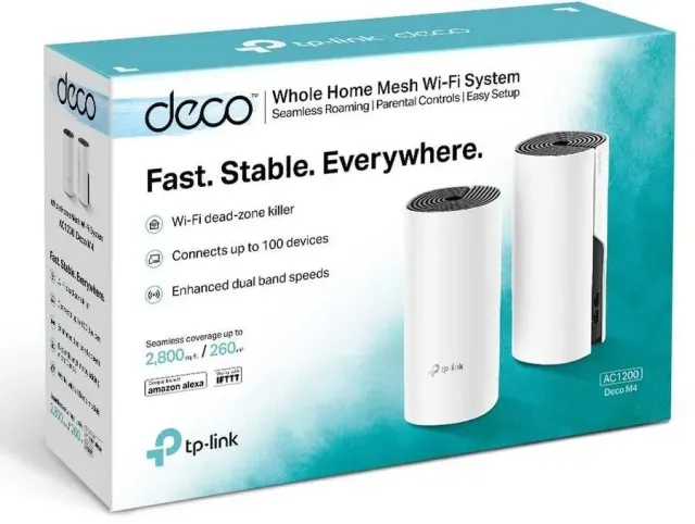 Точка доступа TP-Link Deco M4 802.11ac (2-pack)