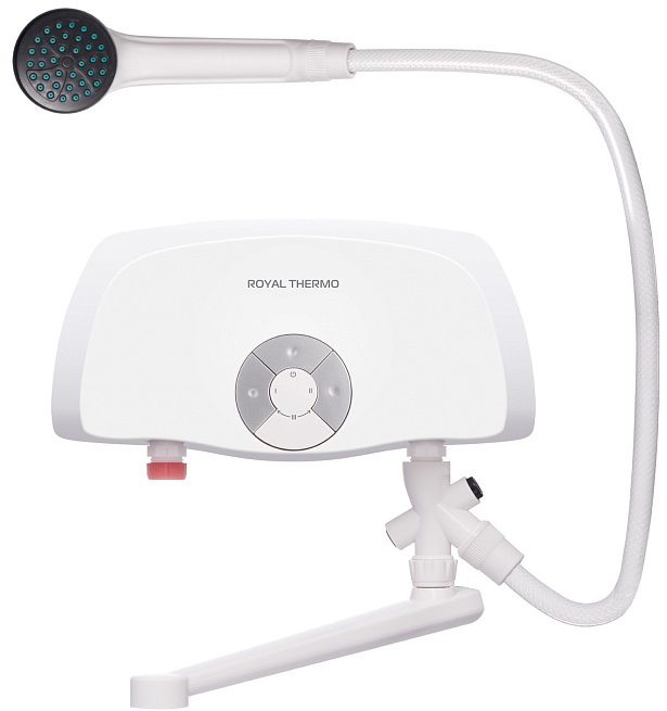 Водонагреватель проточный Royal Thermo SmartFix TS (6,5 kW) - кран+душ
