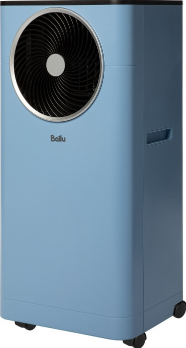 Кондиционер мобильный Ballu Twinkle BPAC-09 DWB/N6 Blue в комплекте с адаптером UniPort 1.0
