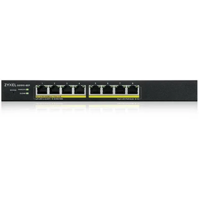 Коммутатор ZyXEL GS1915-8EP-EU0101F