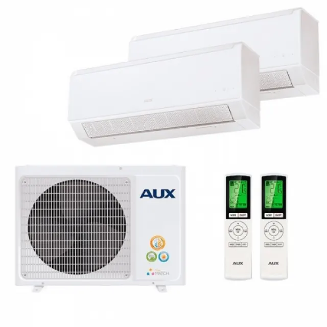 Мульти сплит система на 2 комнаты AUX AM2-H14/4DR2 + AMWM-H07/4R2(BA) х2