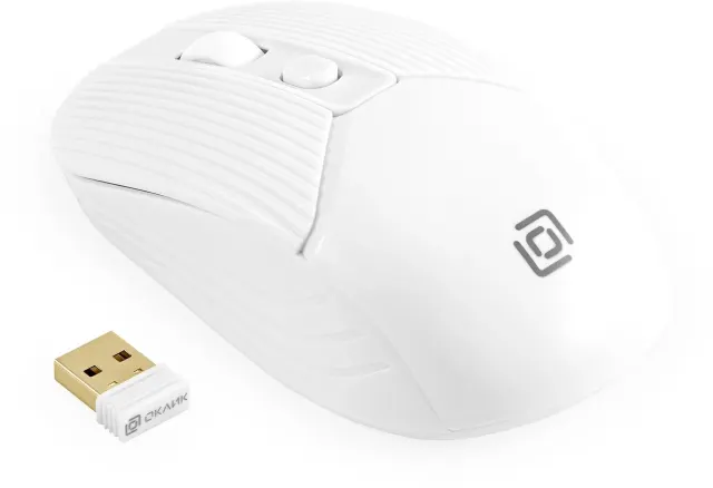 Мышь Oklick 509MW white