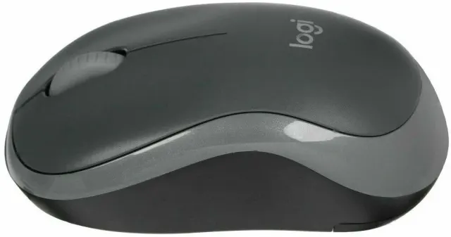 Мышь Logitech M186 (910-004131) черный/серый