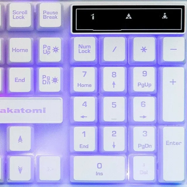 Клавиатура Nakatomi KG-23U WHITE
