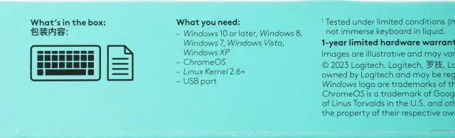 Клавиатура Logitech K120 (920-002583)